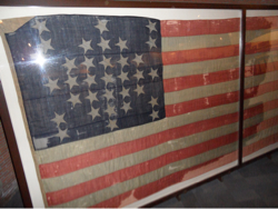 Original flag over Fort Sumter 12 juli 1861