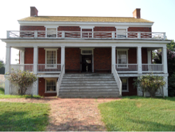 The McLean House, hier werd de vrede getekend aan het eind van de Civil War.