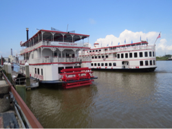 Raderboat in Savannah River